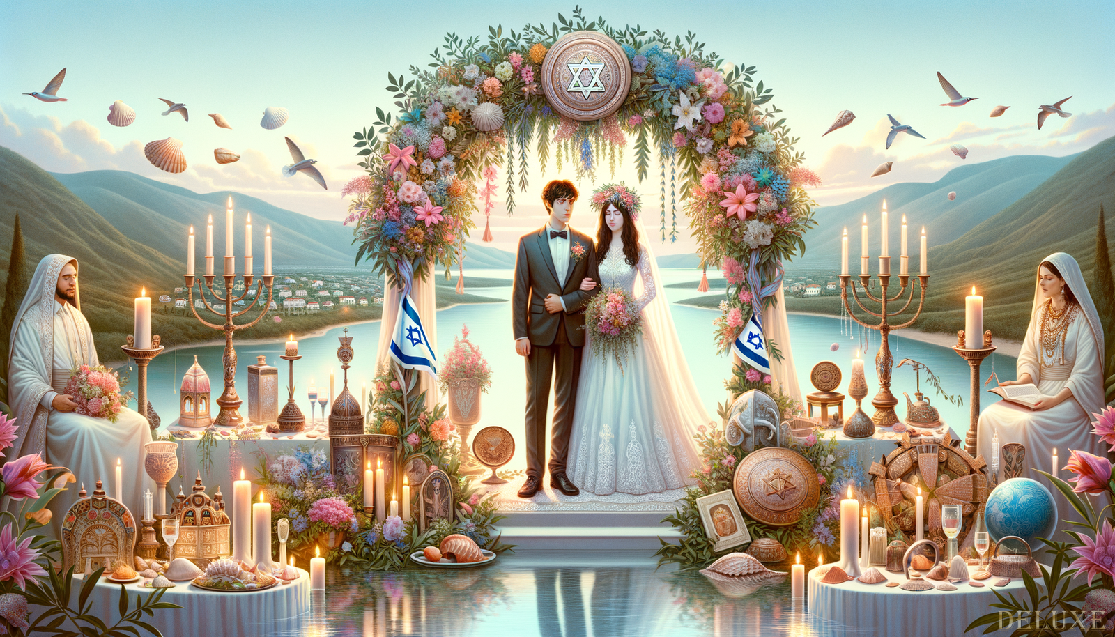 Illustration for section: необычные свадебные ритуалы