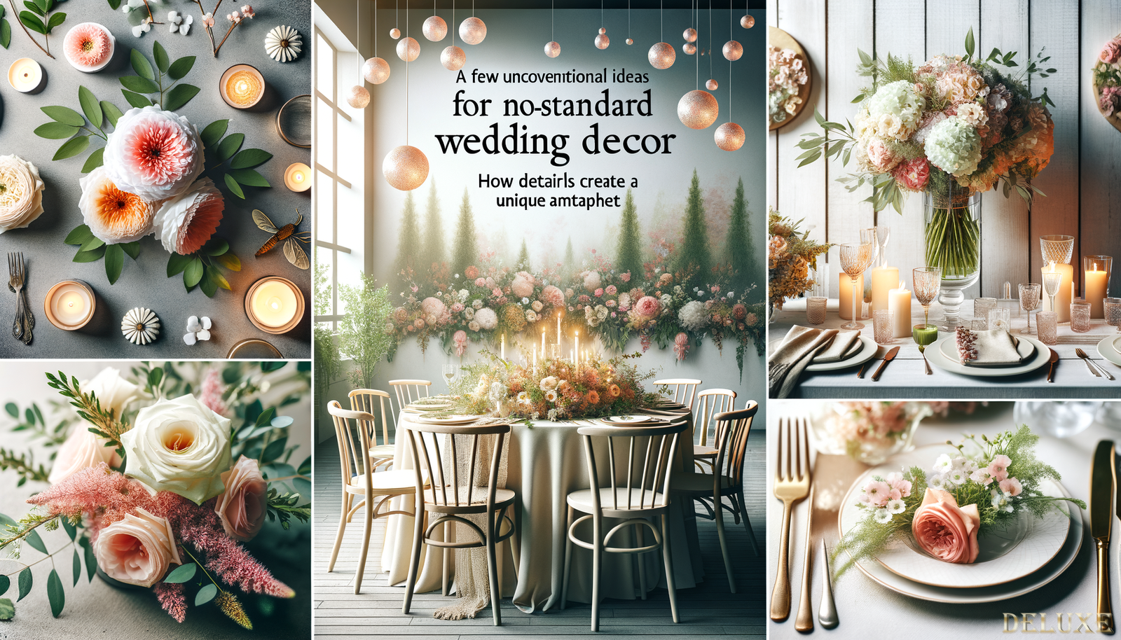 Несколько необычных идей для свадьбы