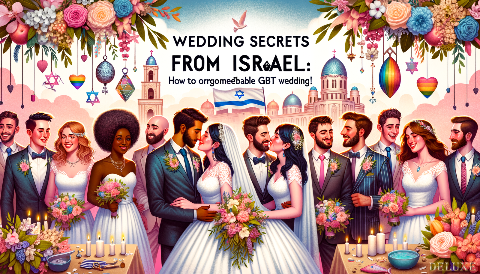 Свадебные секреты Израиль: ЛГБТ свадьба
